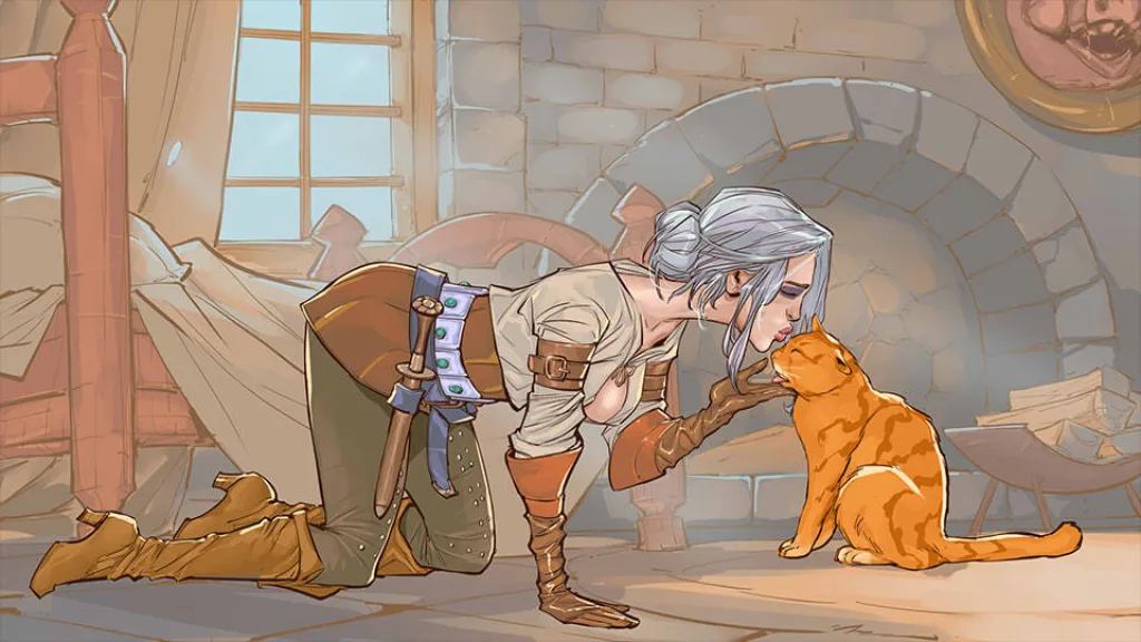Oleg okunev ciri and cat