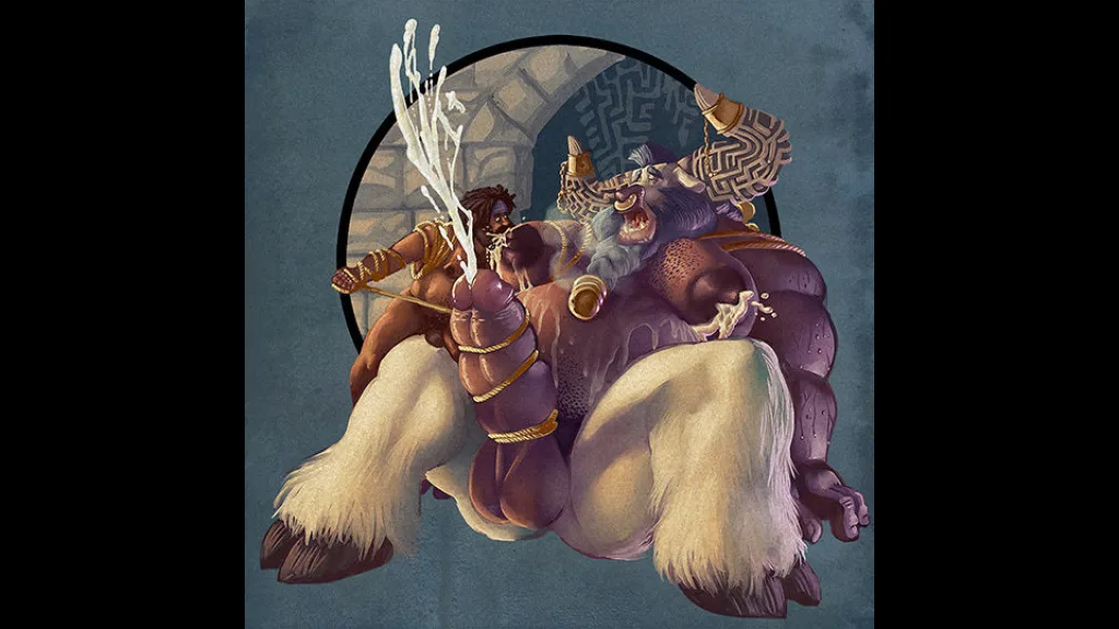 Blazingcheeks minotaur