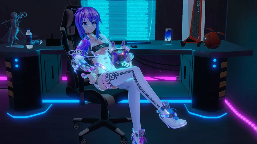 Projekt melody on a chair