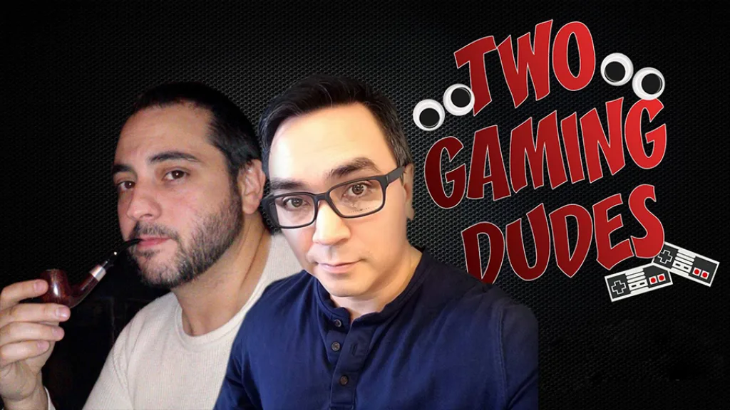 Steamy interview two gaming dudes article poster