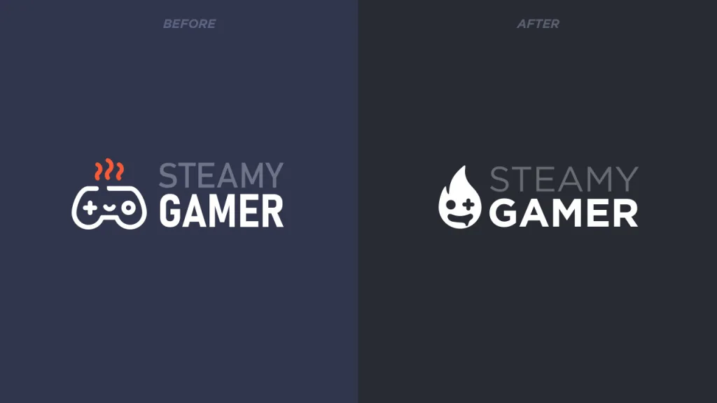Logos steamy gamer