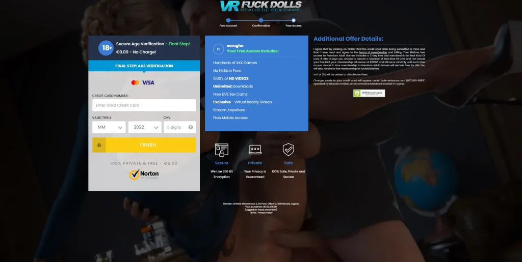 Vr fuck dolls payout