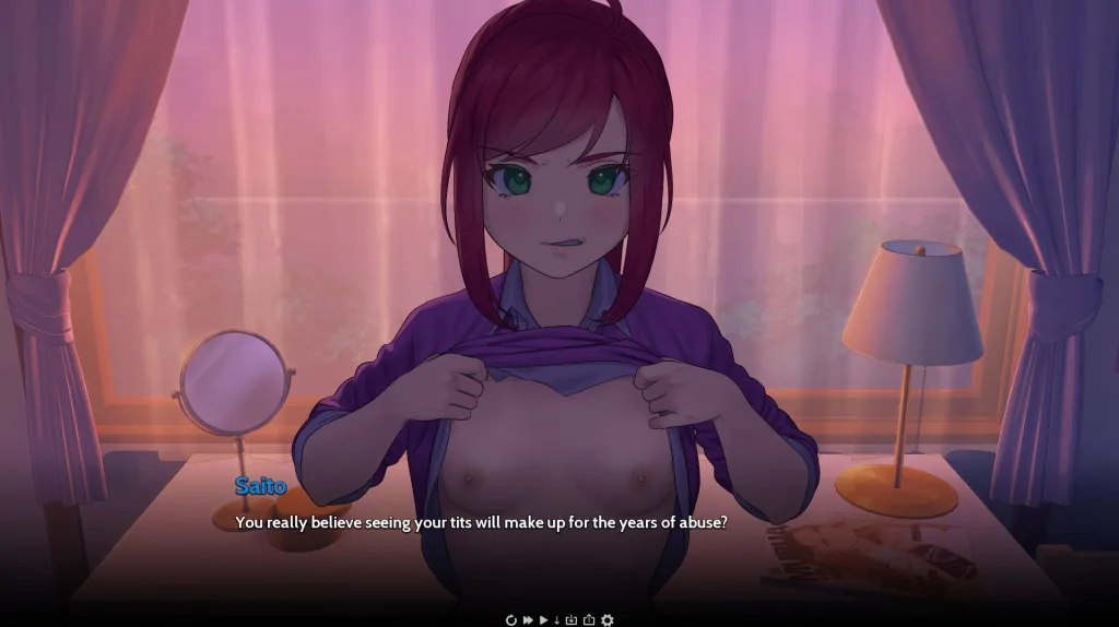 Extra Life visual novel dating sim porn game sex