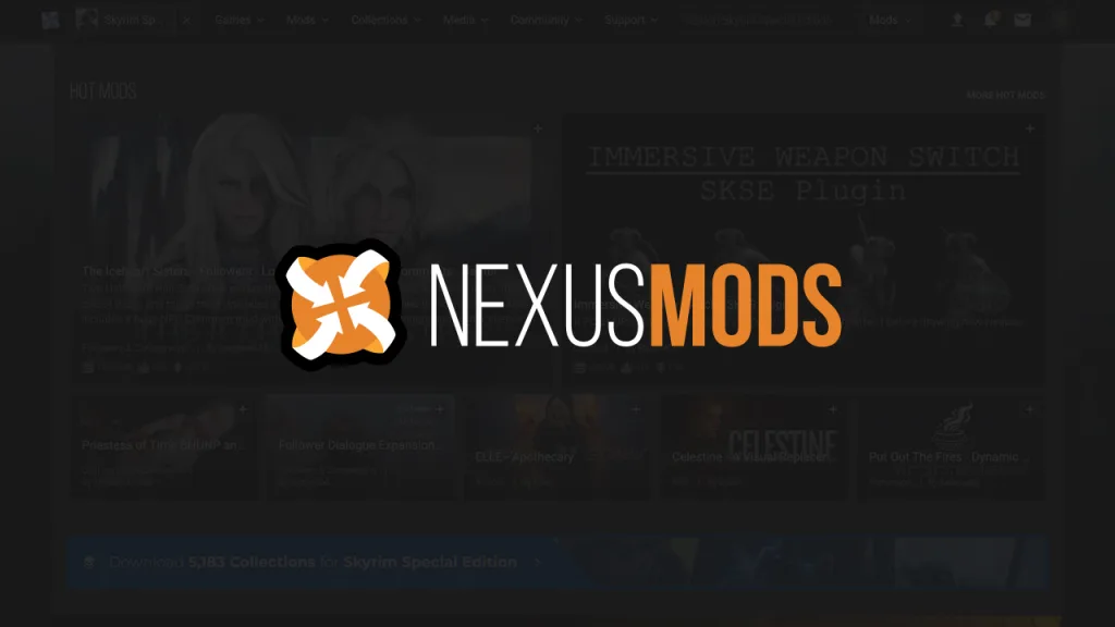 Steamy gamer nexus mods poster