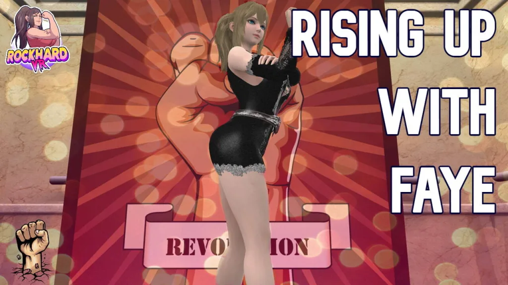 Rising up with faye game poster