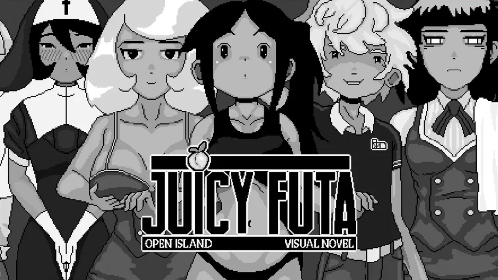 Affiche de jeu futa juteuse