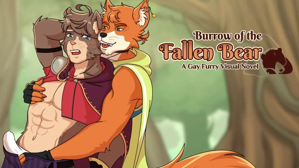 Plakat zum Spiel „Die Höhle des gefallenen Bären“