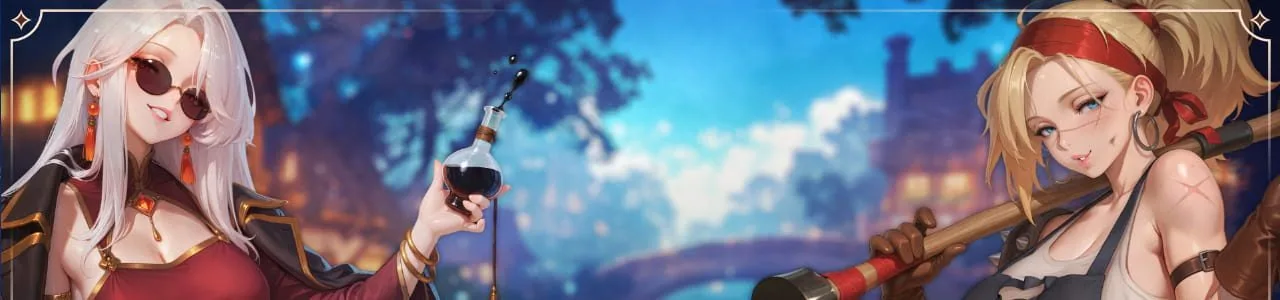 Isekai waifu overlord game banner