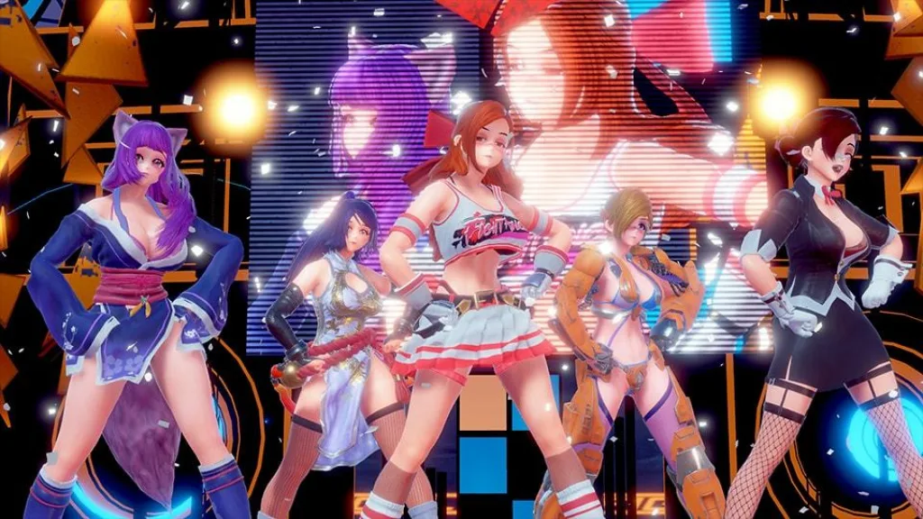 Fight angel special edition sexy girls dancing