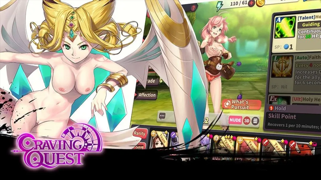 Craving quest girl stats