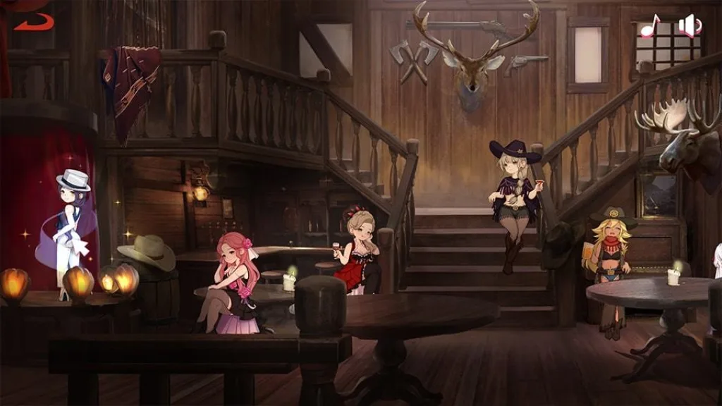 West sweety girls in the bar