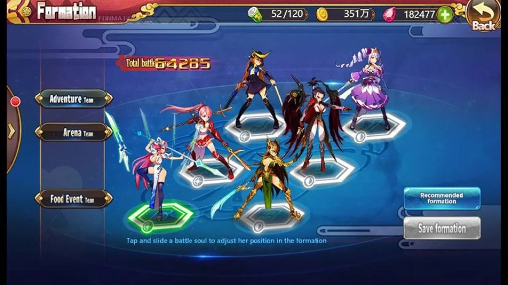 Soul senki warrior team