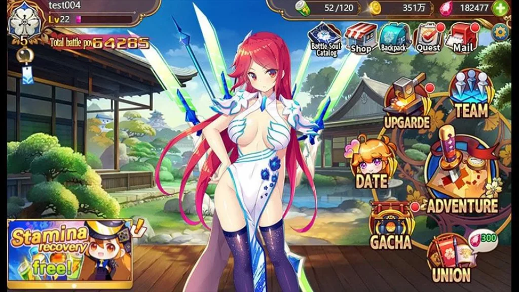 Soul senki girl stats