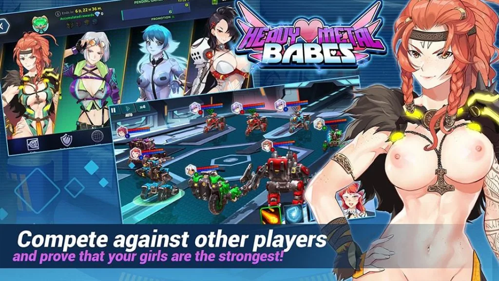 Heavy metal babes battle