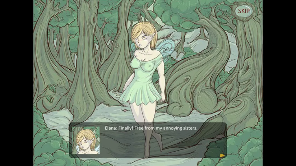 Elena champion of lust chapter 1 dialogue elana fairy