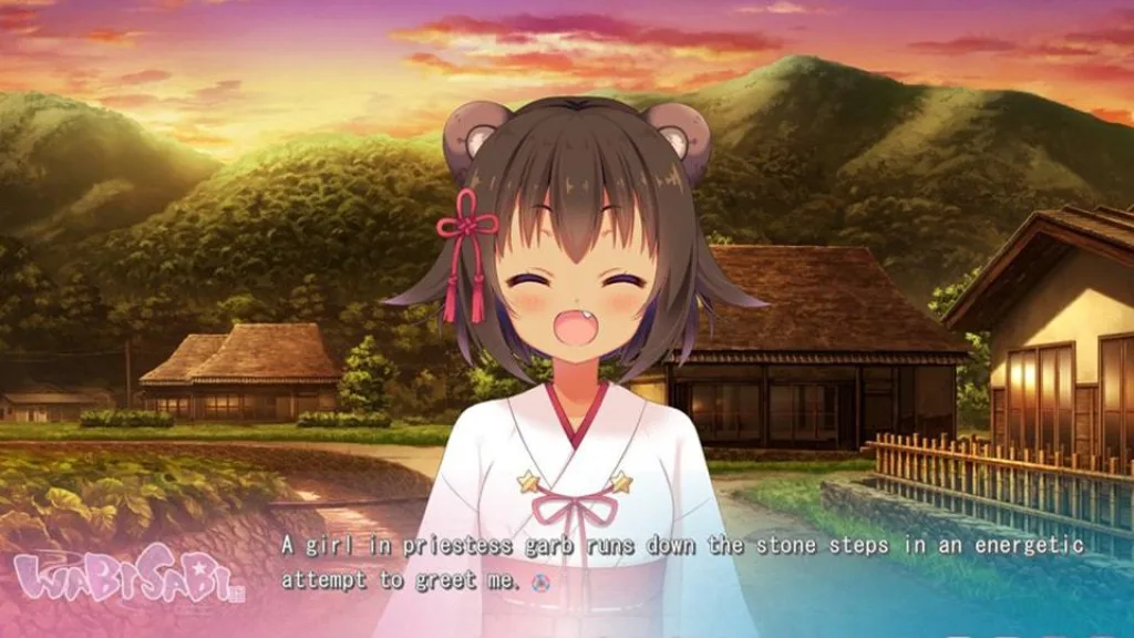 Wabisabi tanuki girl dialogue