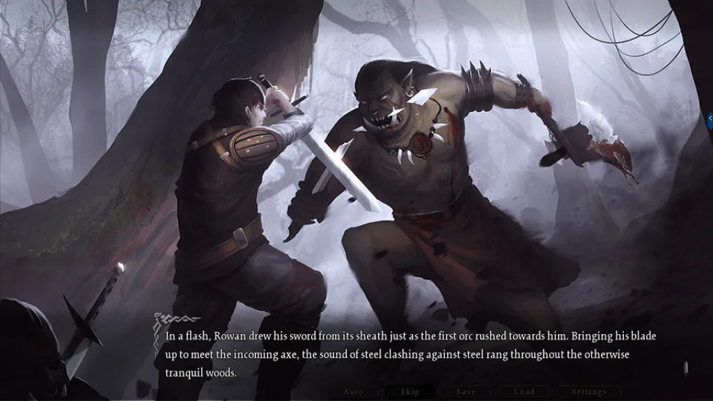 Seeds of chaos fight with monster