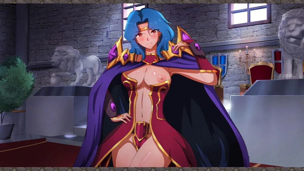 Princess pixel queen boob flash