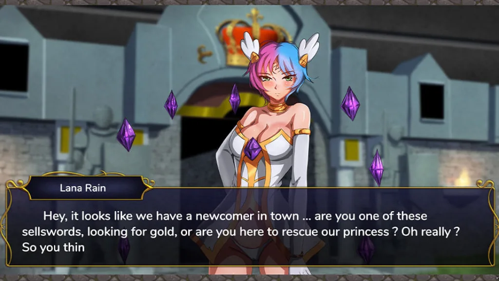 Princess pixel lana rain dialogue