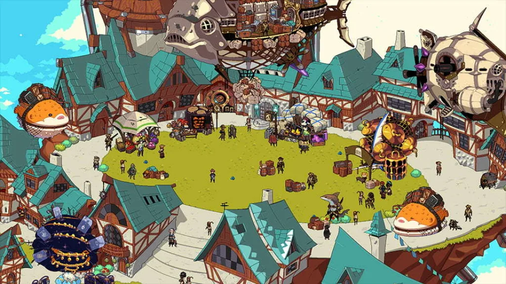 Cloud meadow city