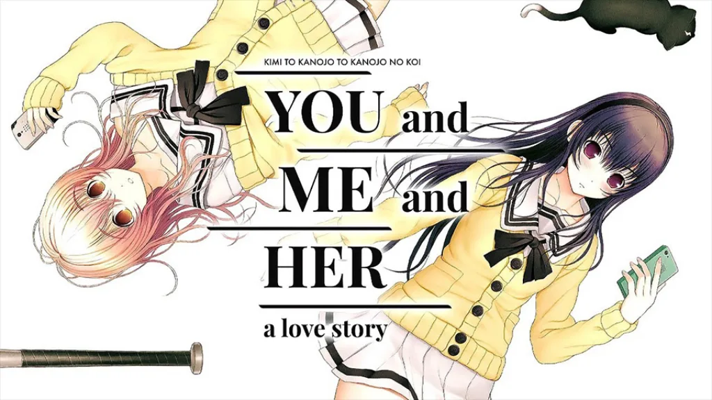 You and me and her a love story poster