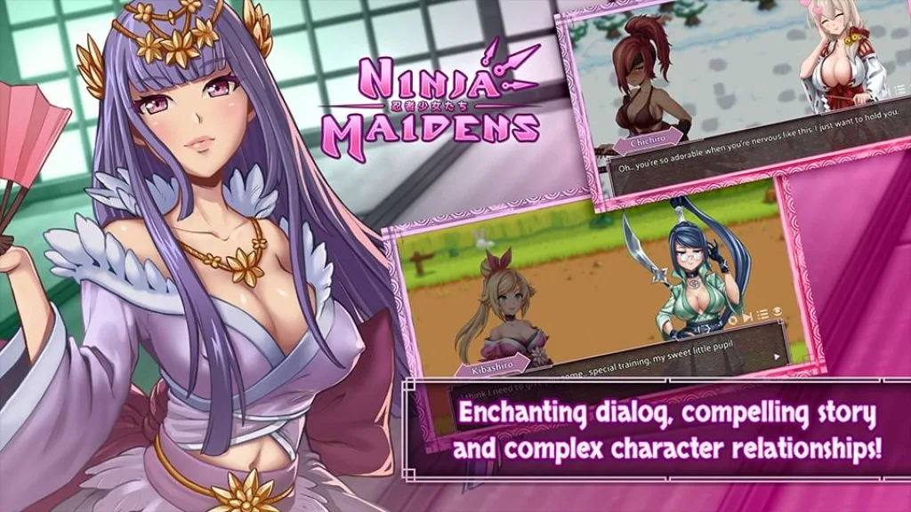 Ninja maidens promo image dialogues