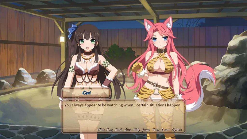Sakura dungeon dialogue
