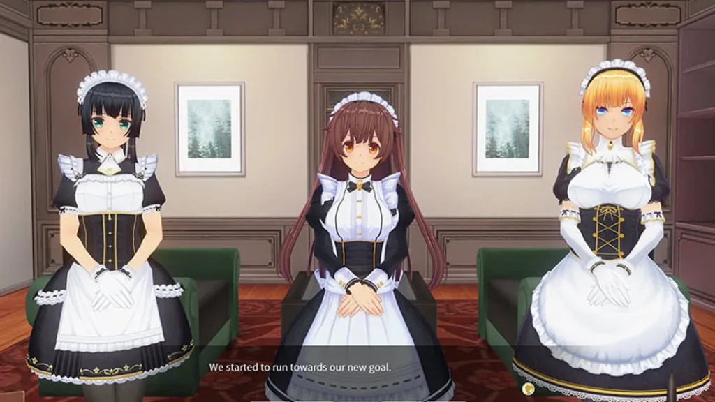Custom order maid 3 D 2 dialogue