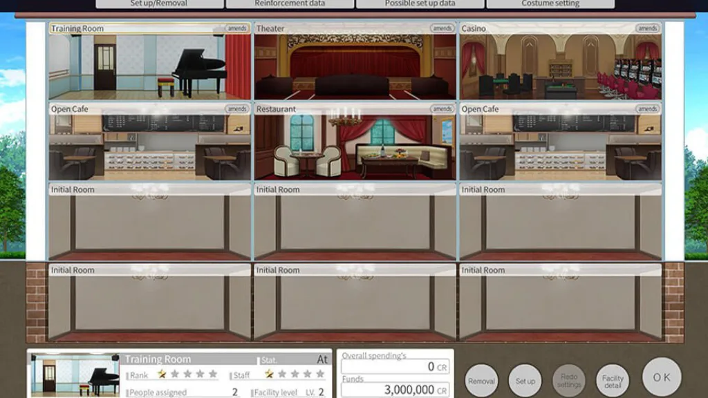 Custom order maid 3 D 2 rooms