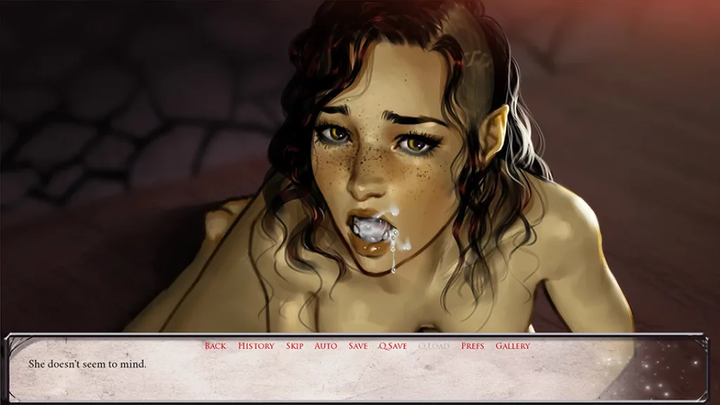 Sanguine rose cum in girls mouth