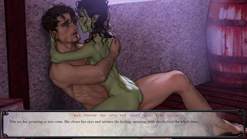 Sanguine rose sex with orc girl