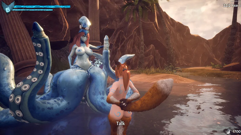 Breeders of the nephelym tentacle girl