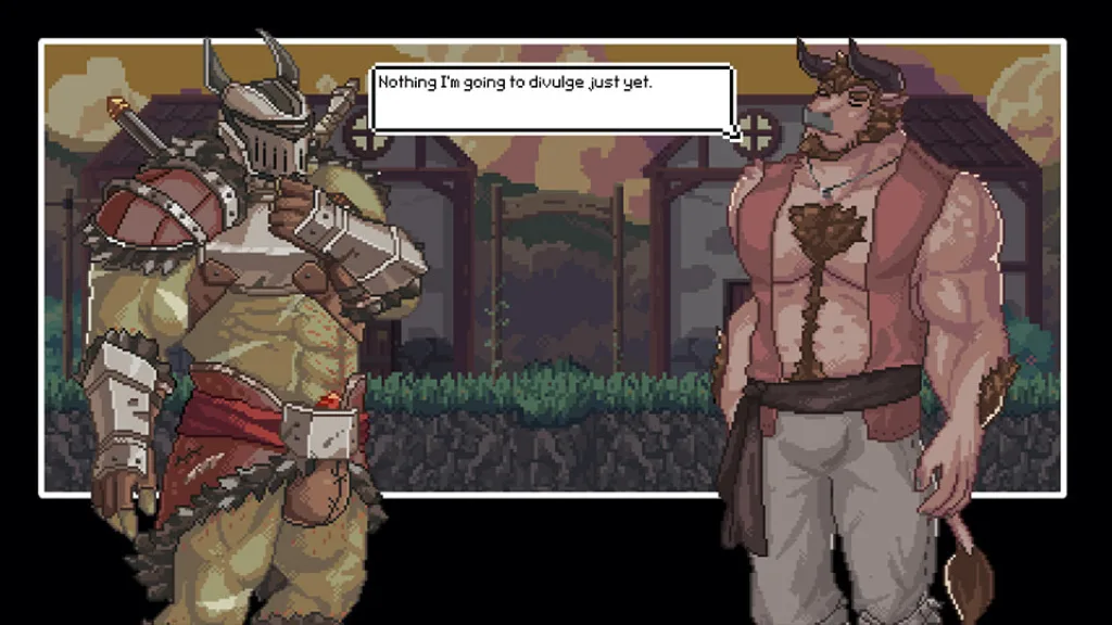 Endless bounty dialogue with hot bull