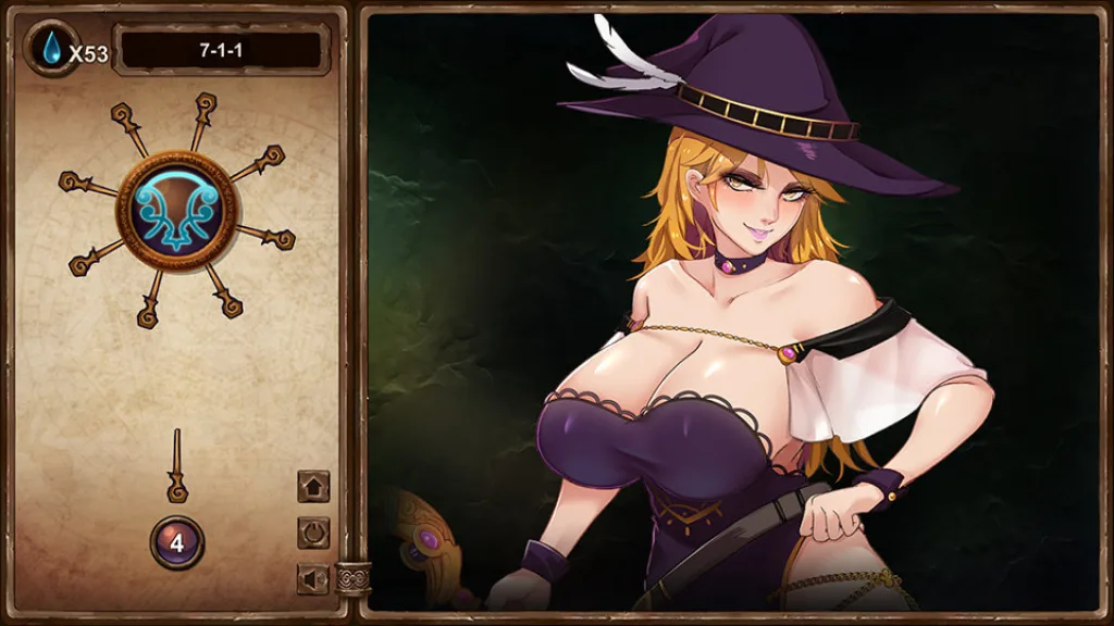 How to punish a witch big boobed witch