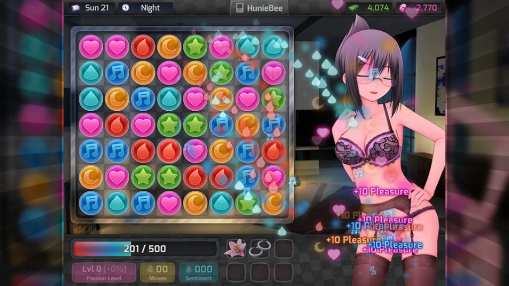 Hunie pop puzzle gameplay
