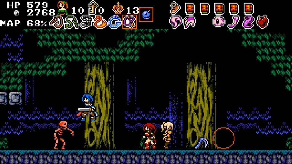 Midnight castle succubus gameplay forest
