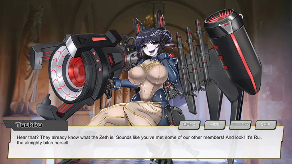 Sf girls tsukiko dialogue