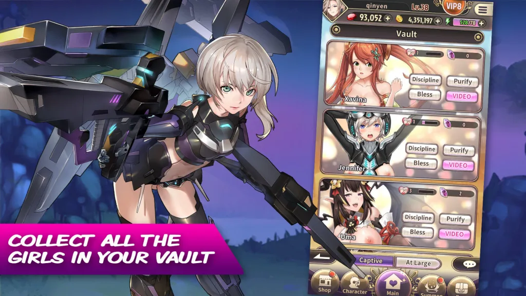 Screenshot horny arcana girls