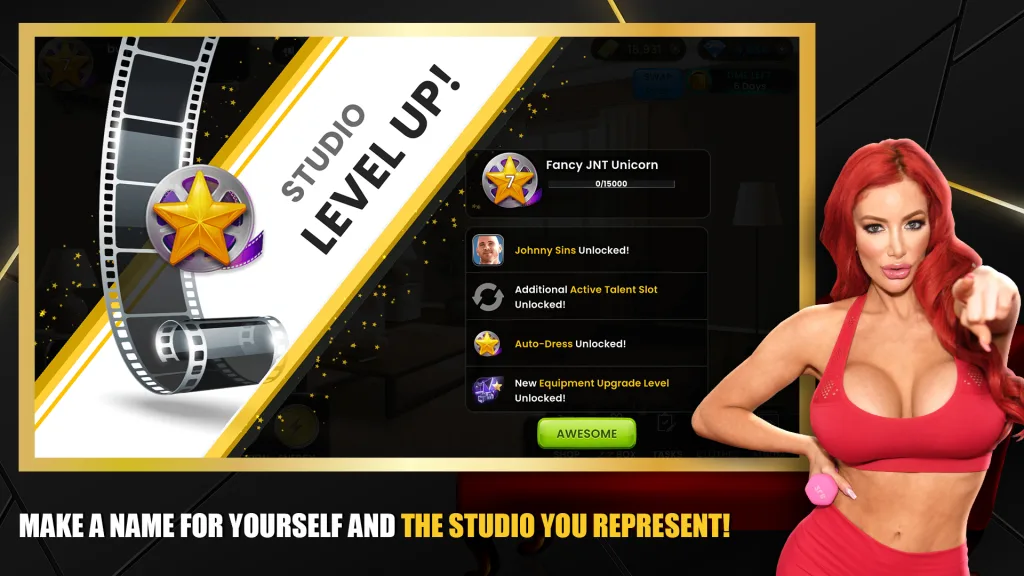 Brazzers the game studio level up