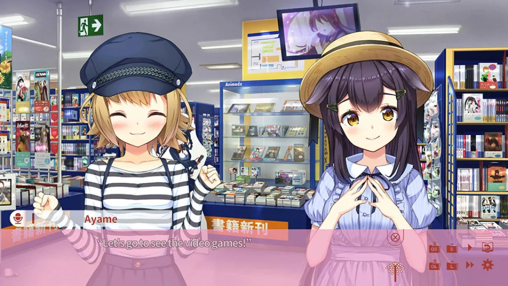 Nekomiko Kaede Ayame Shop Video Game