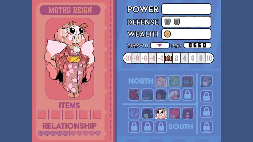 Princess and conquest girl stats