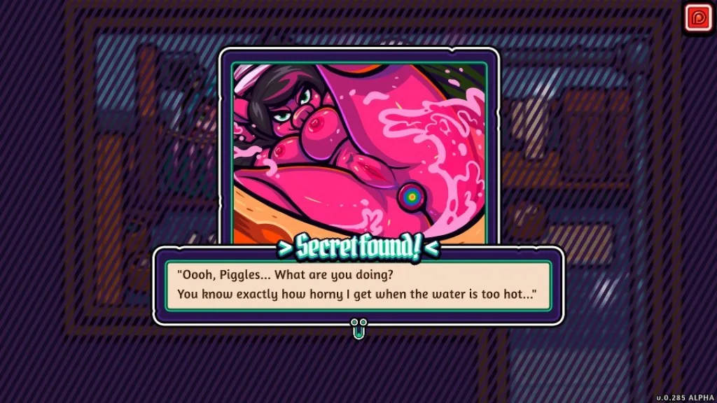 Pigglet In Mrs Big Bad Werewolf Rosa