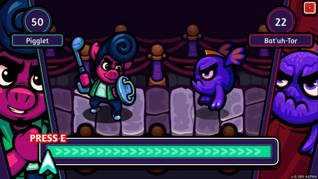 Pigglet In Mrs Big Bad Werewolf Fight