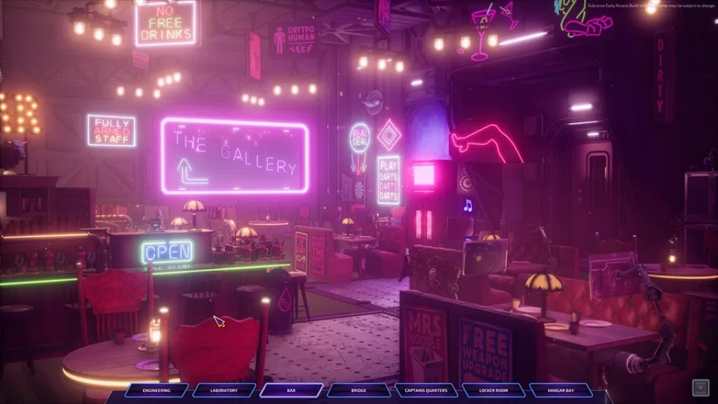 Subverse location bar