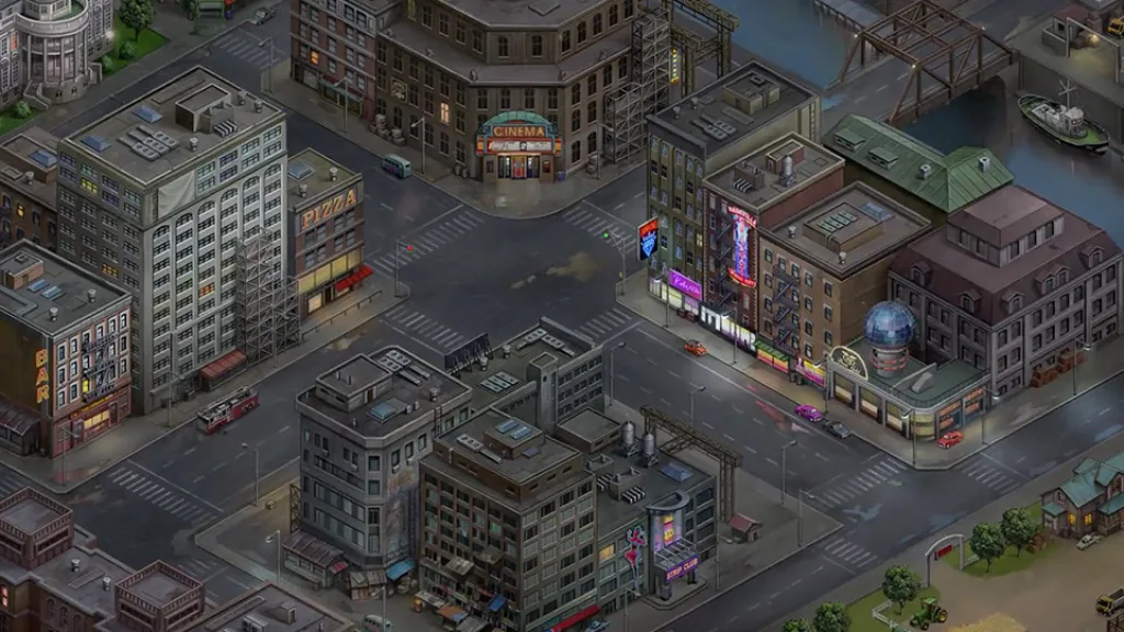 Metropolis Lux Obscura City Map