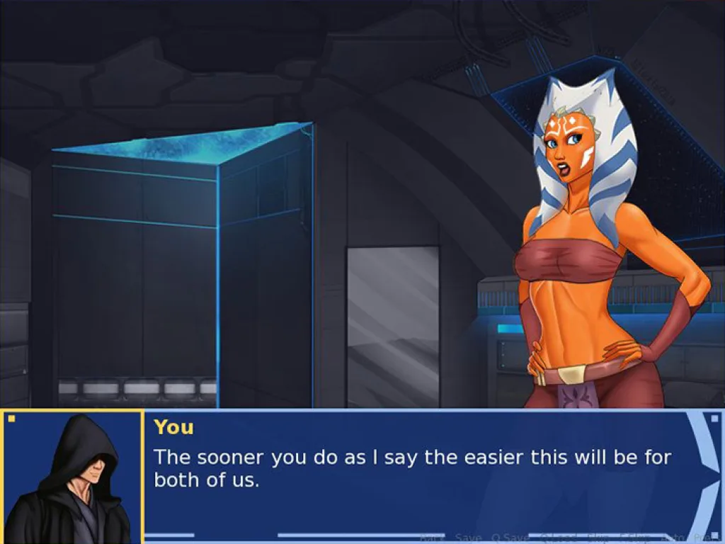 Orange Trainer Screenshot Ahsoka Tano