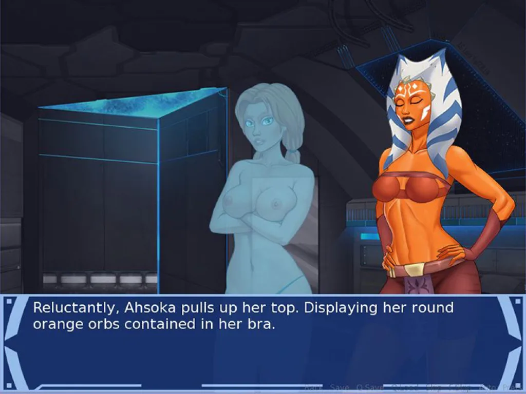 Orange Trainer Naked Jedi