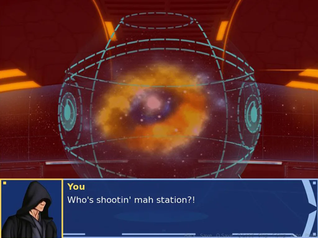 Orange Trainer Screenshot Star Wars