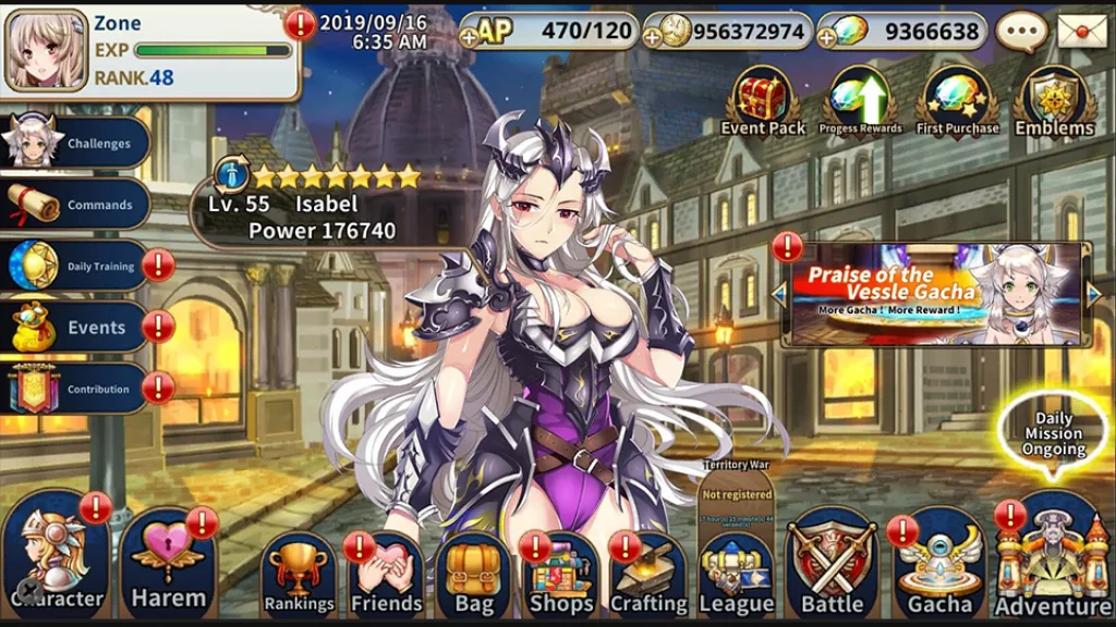 Sacred sword princesses zone girl