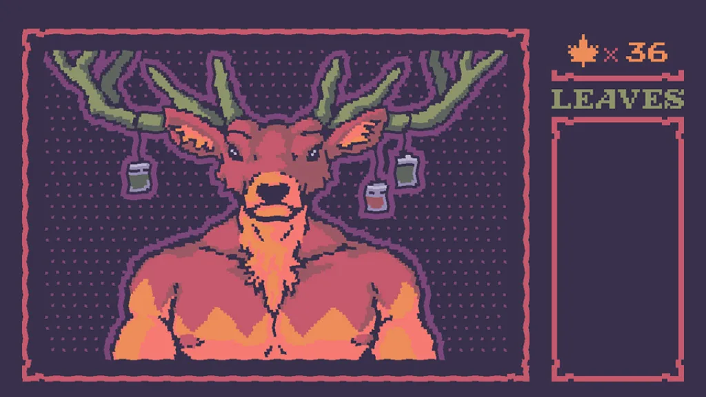 Lewd Leaf Land Tea Deer Naked